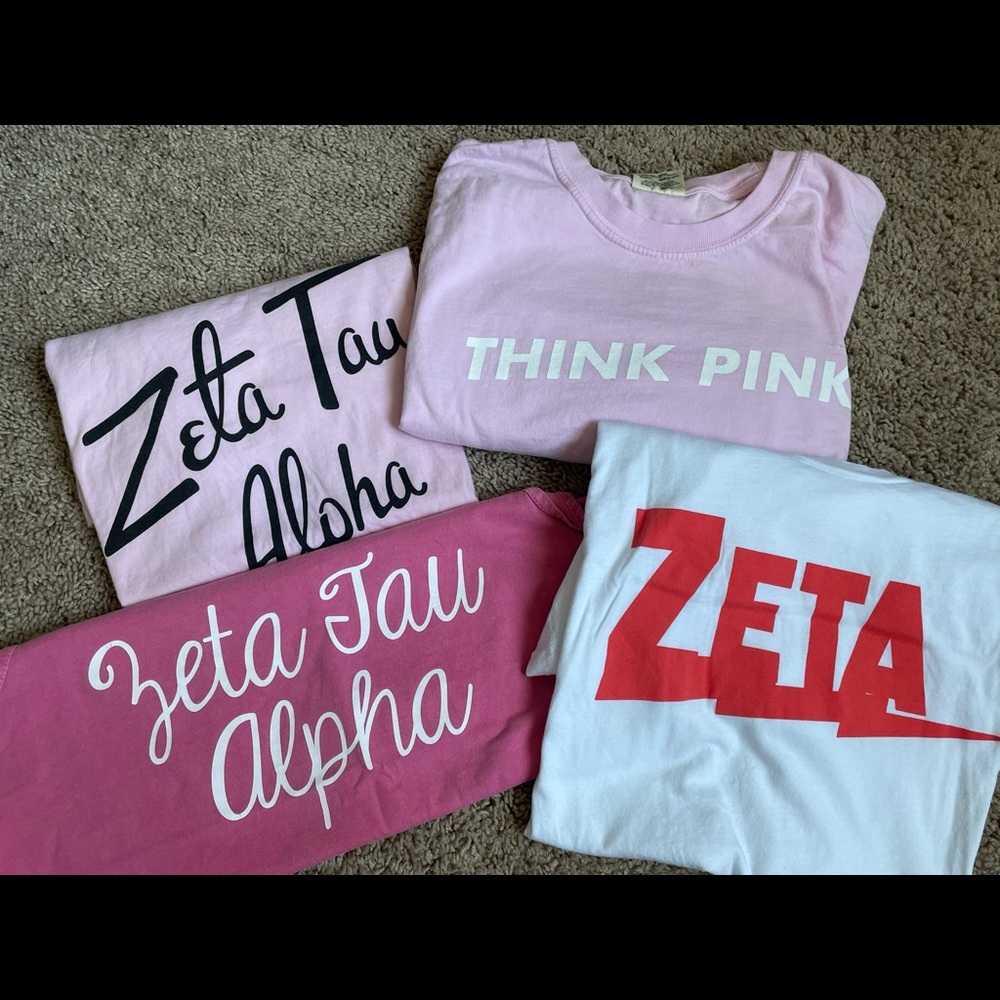Zeta Tau Alpha T-Shirt Bundle